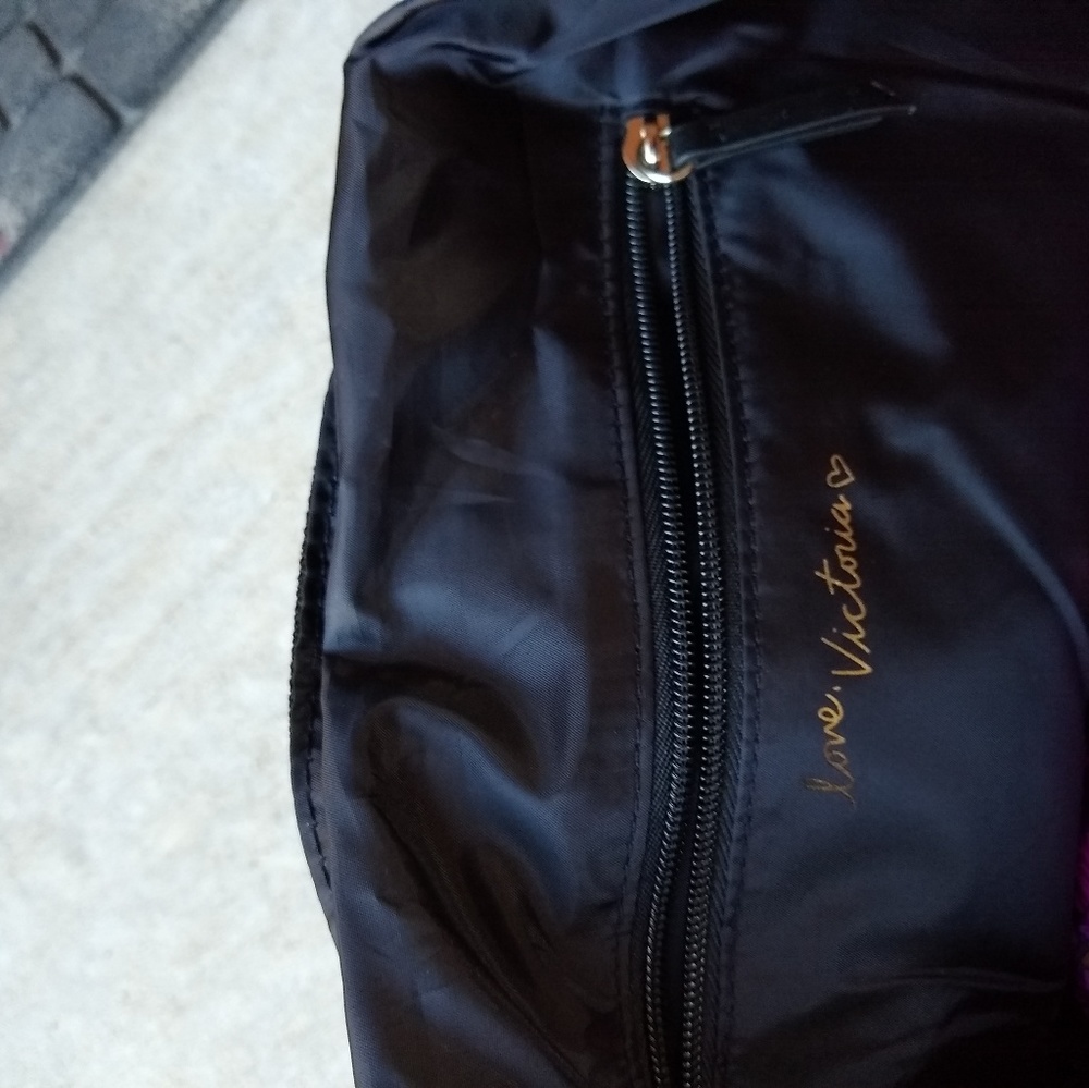 Victoria's Secret | large black & gold tote - Picture 3 of 5
